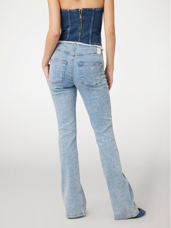 Guess Guess Jeansy 166847 Niebieski Flared Fit