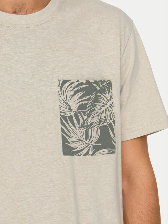 Only & Sons Only & Sons T-Shirt 22025286 Beżowy Regular Fit