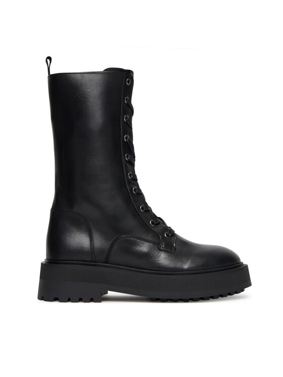 Aeronautica Militare Aeronautica Militare Schnürstiefeletten 252SC0313DPL00254 Schwarz