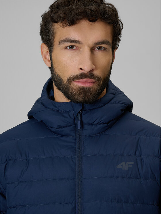 4F 4F Kurtka przejściowa CITY JACKETS Granatowy Regular Fit