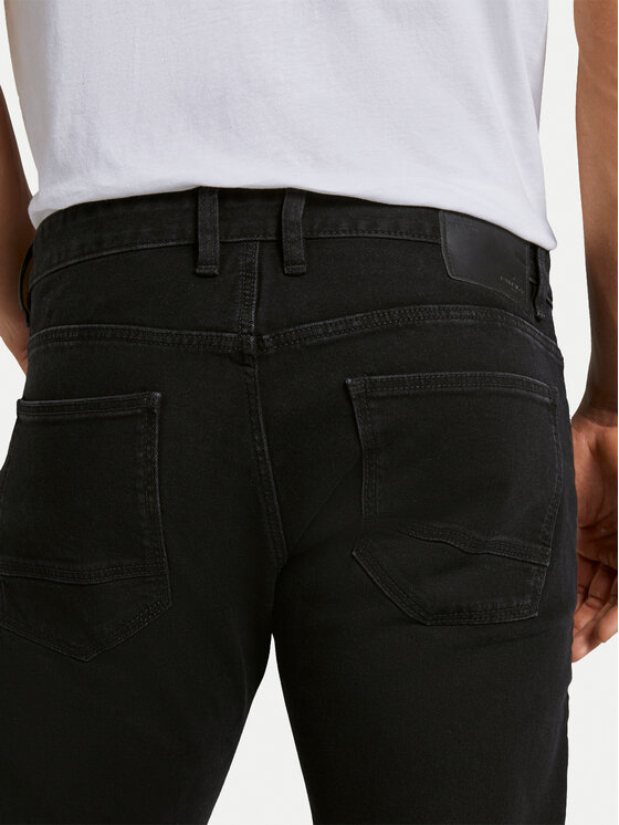 Tom Tailor Tom Tailor Jeansy Troy 1021160 Czarny Slim Fit