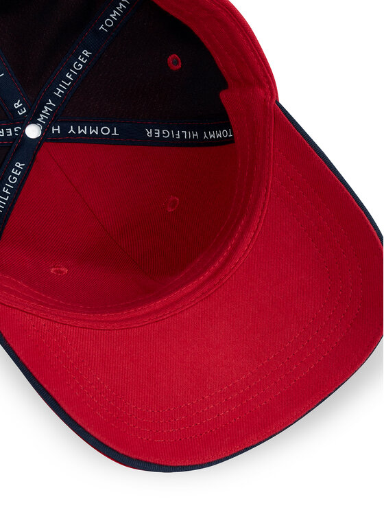 Tommy Hilfiger Tommy Hilfiger Šilterica Th Corp Flannel 6 Panel Cap AM0AM13164 Crvena