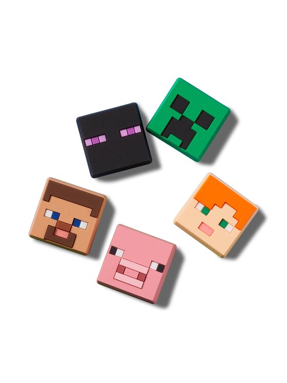 Crocs Crocs Okrasek za obutev Minecraft 5 Pack 10011273 Pisana