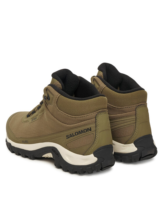Salomon Salomon Bakancs Shelter Waterproof L47974000 Khaki