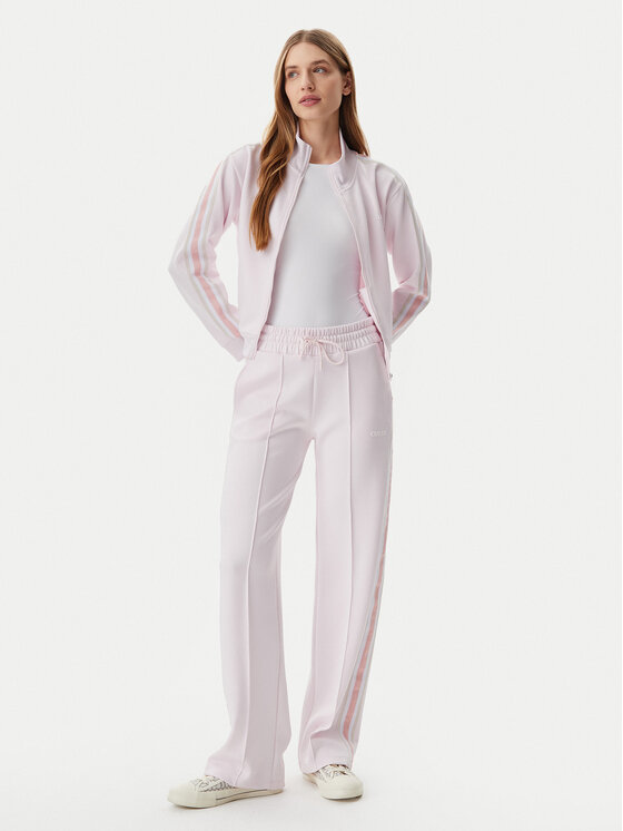 Guess Guess Долнище анцуг V5GB12 KCRU2 Розов Regular Fit