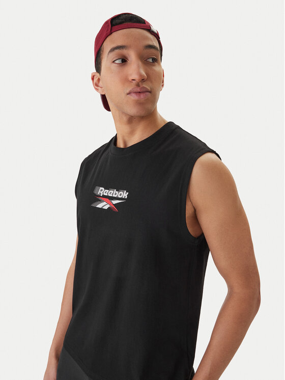 Reebok Reebok Мъжки топ Bradshaw RK25560CCM Черен Regular Fit