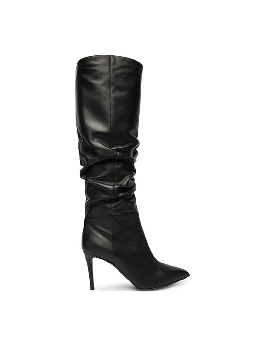 Pollini Pollini Ботуши SA26038M0NTE0000 Черен