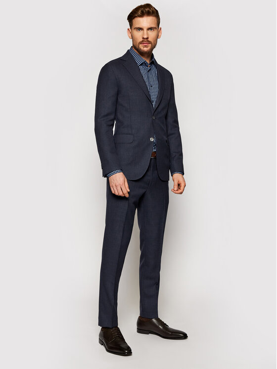 Giacca da abito Egel 3363 5027 Blu scuro Slim Fit