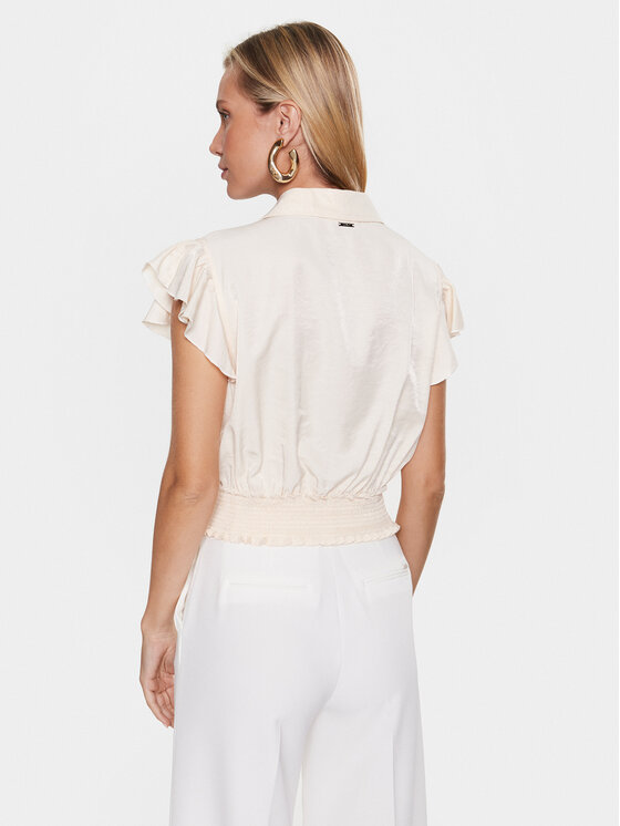 Liu Jo Liu Jo Μπλουζάκι WA3210 T3407 Μπεζ Regular Fit