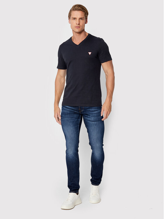 Guess Guess Τζιν Chris M2YA27 D4Q41 Σκούρο μπλε Super Skinny Fit