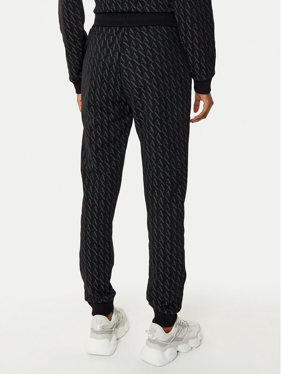 Armani Exchange Armani Exchange Спортивні штани 8NYPLG YJE5Z 1200 Чорний Regular Fit