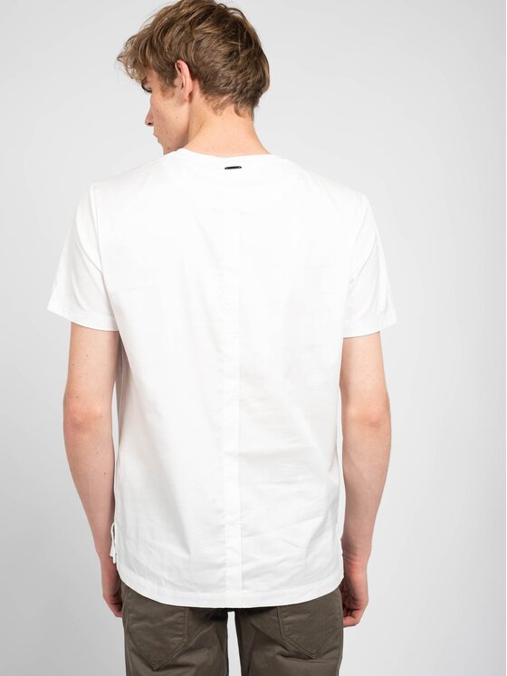 Antony Morato Antony Morato T-Shirt MMKS01927 FA100227 Λευκό Regular Fit