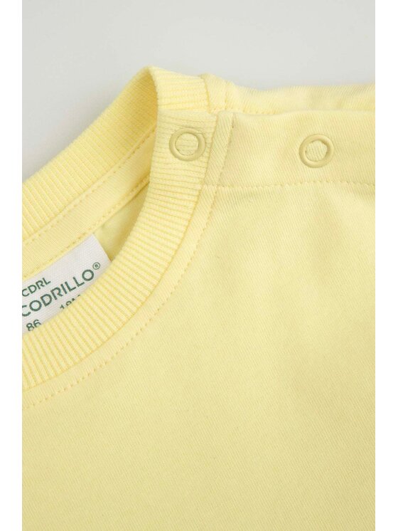 Coccodrillo Coccodrillo T-Shirt WC6143202IBN-004 Żółty Regular Fit