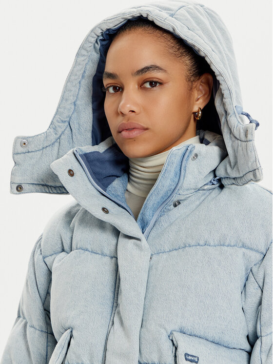 Levi's® Levi's® Pernata jakna Western Bubble A8527-0000 Plava Regular Fit