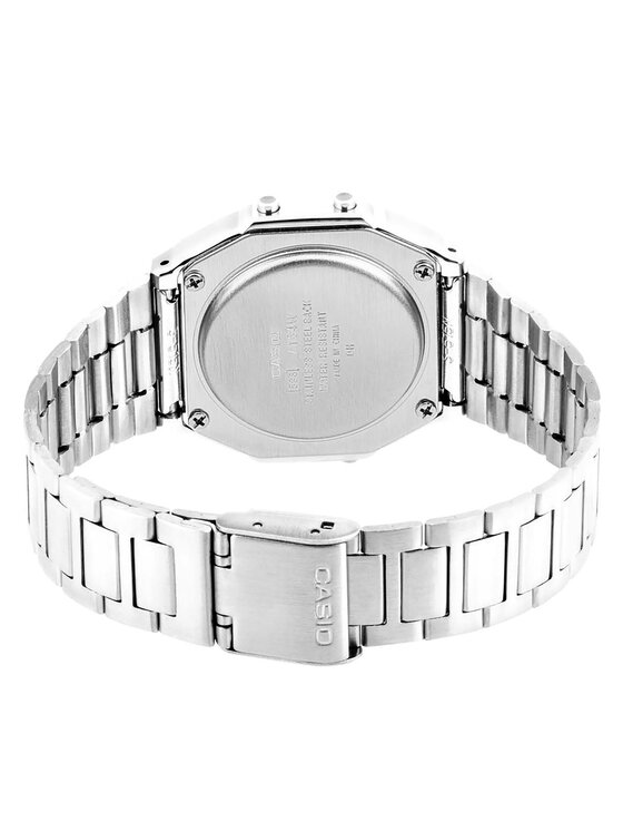 Casio Casio Zegarek Vintage A164WA-1VES Srebrny