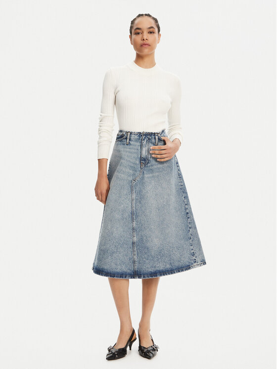 HUGO HUGO Jeans krilo 50530310 Modra Regular Fit