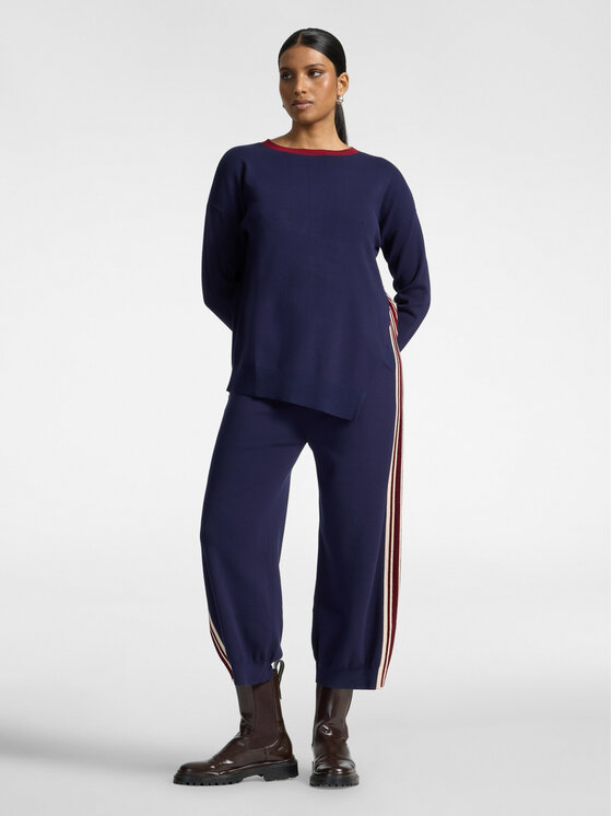 Elena Mirò Elena Mirò Spodnie materiałowe P6031000003N0B1 Niebieski Regular Fit