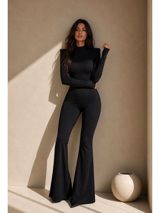 Agatha Studio Agatha Studio Kombinezon A26SS-AB-K11 Czarny Slim Fit
