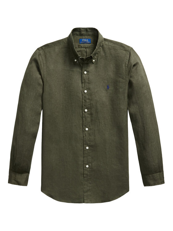 Polo Ralph Lauren Polo Ralph Lauren Cămașă 710966294508 Verde Regular Fit
