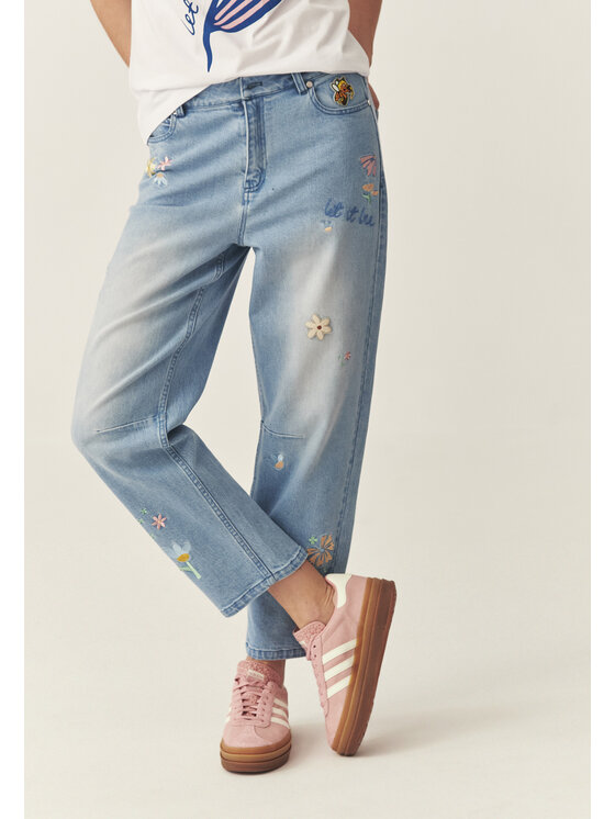 TATUUM TATUUM Jeansy HONEY Niebieski Loose Fit