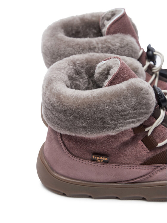 Froddo Froddo Gležnjače Zeru Tex Cosy Barefoot G3110258-4 S Ružičasta