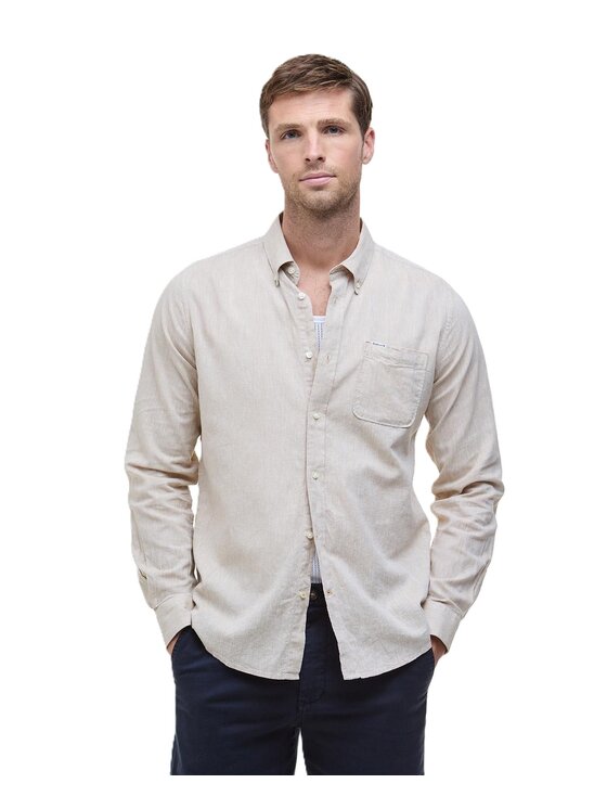 Barbour Barbour Camicia 251mmsh5090-st51 Beige Regular Fit