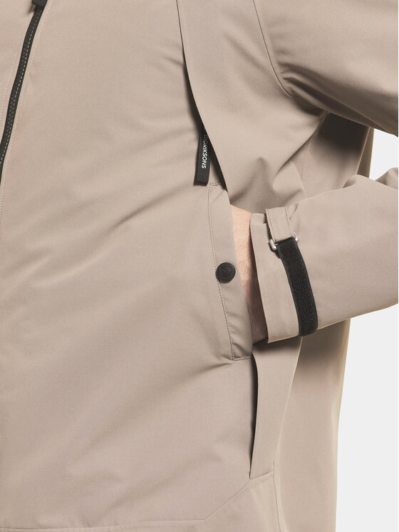 Didriksons Didriksons Зимно яке Zino Usx Jkt 504864 Бежов Regular Fit