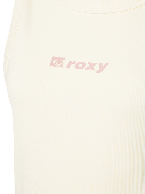 Roxy Roxy Marškinėliai Iconic Days ERJKT04261 Écru Regular Fit