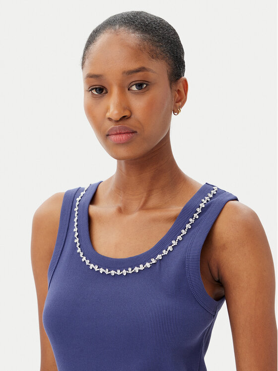 Marella Marella Top Dede 2515941032 Bleumarin Regular Fit