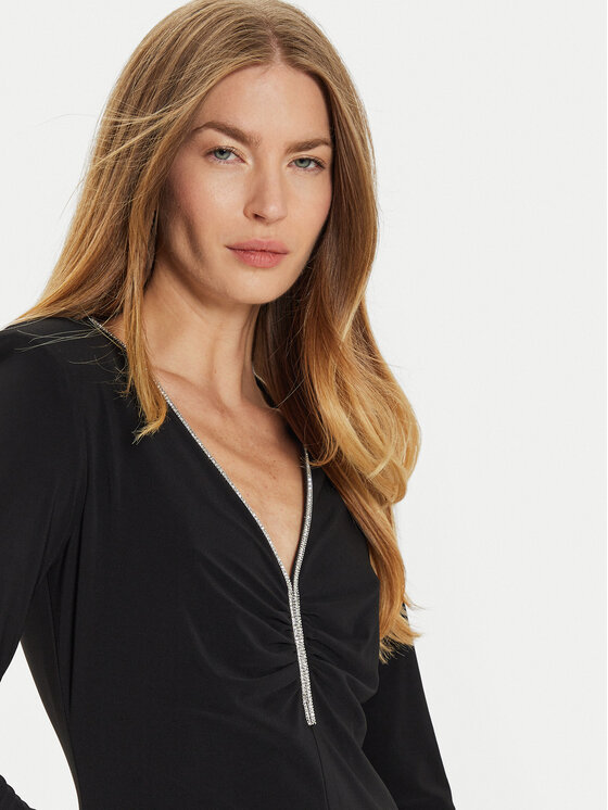 Joseph Ribkoff Joseph Ribkoff Večernja haljina 243706 Crna Slim Fit