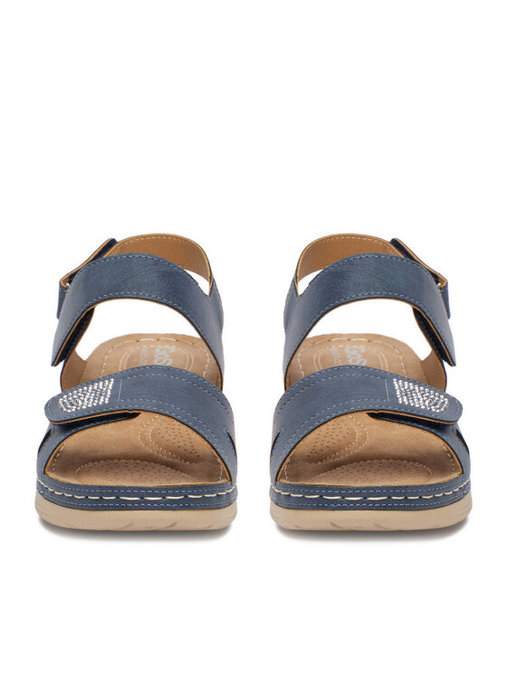 Go Soft Go Soft Sandalen CEO-WFA3741-1 Blau