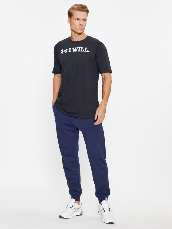 Under Armour Under Armour Tričko Ua I Wll Ss 1379023 Čierna Loose Fit