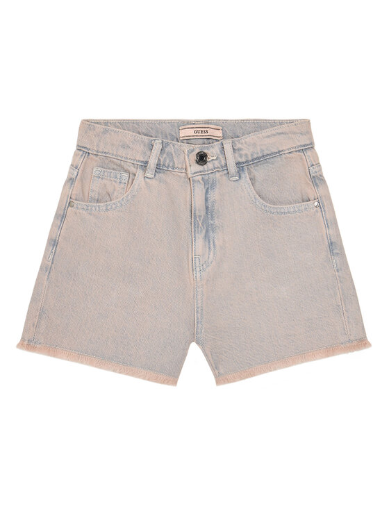Guess Guess Kratke traperice J5GD00 D5NI0 Ružičasta Regular Fit
