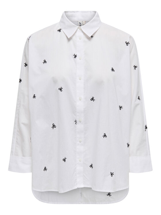 ONLY ONLY Camicia 15283743 Bianco Box Fit