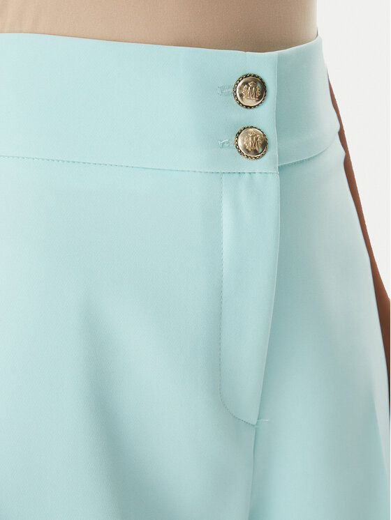 Maryley Maryley Παντελόνι υφασμάτινο 6EB680/43AC Τυρκουάζ Regular Fit