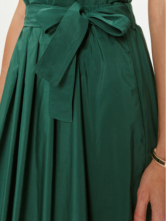 Weekend Max Mara Weekend Max Mara Plesirana suknja Zarda 2425106051 Zelena Regular Fit