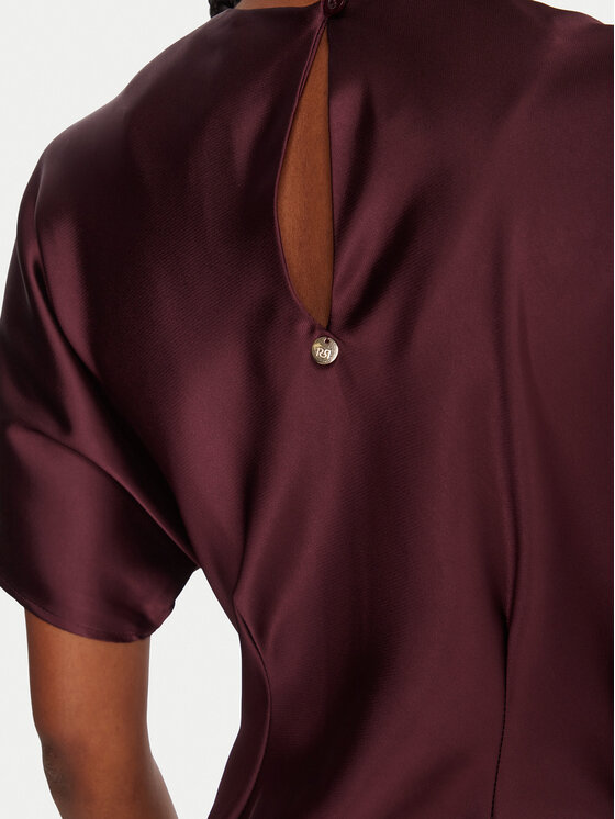 Rinascimento Rinascimento Abito da cocktail CFC0125718003 Bordeaux Regular Fit