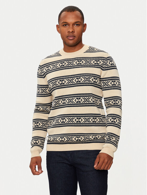 Matinique Matinique Светр Triton 30207482 Бежевий Regular Fit