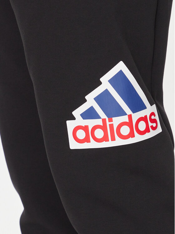 adidas adidas Donji dio trenerke Future Icons Badge Of Sport IS3232 Crna Regular Fit