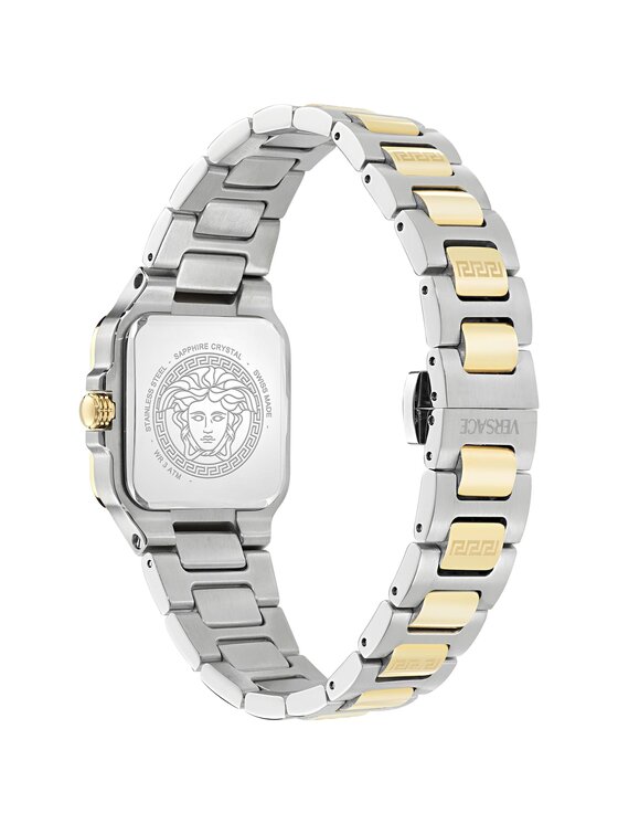 Versace Versace Zegarek VE5G00326 Srebrny