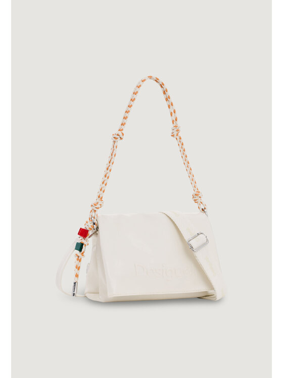 Desigual Desigual Τσάντα BAG_HALF LOGO VENEC Μπεζ