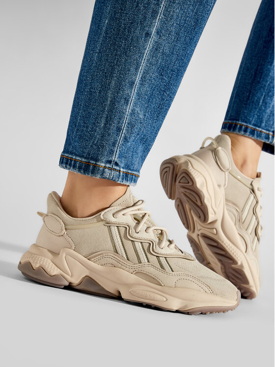 adidas adidas Sneakersy Ozweego W GY6177 Béžová