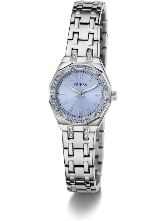 Guess Guess Hodinky GW1010L1 Strieborná