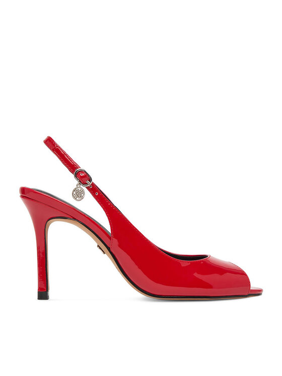 Nine West Nine West Sandały EO-TS6376-01 Czerwony ciemny