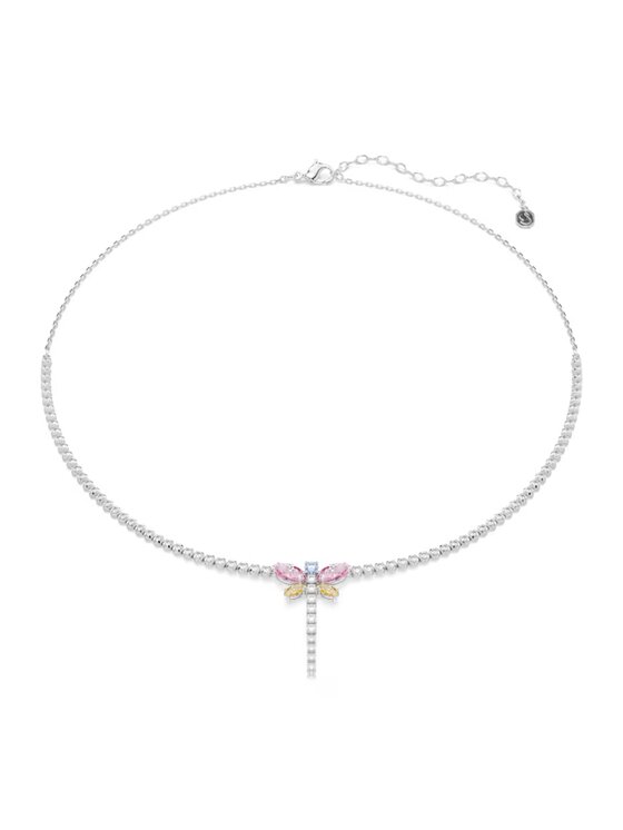 Swarovski Swarovski Naszyjnik Dragonfly Ariana Grande 5737425 Srebrny