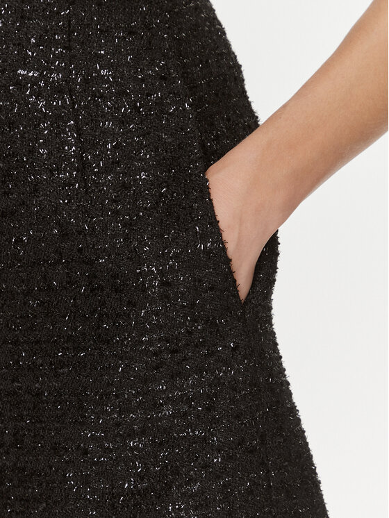 Bruuns Bazaar Bruuns Bazaar Riidest šortsid BBW3745 Must Regular Fit