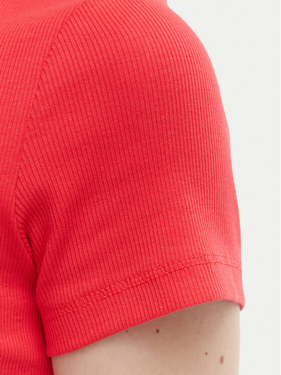 Tommy Jeans Tommy Jeans T-shirt DW0DW17881 Rosso Slim Fit