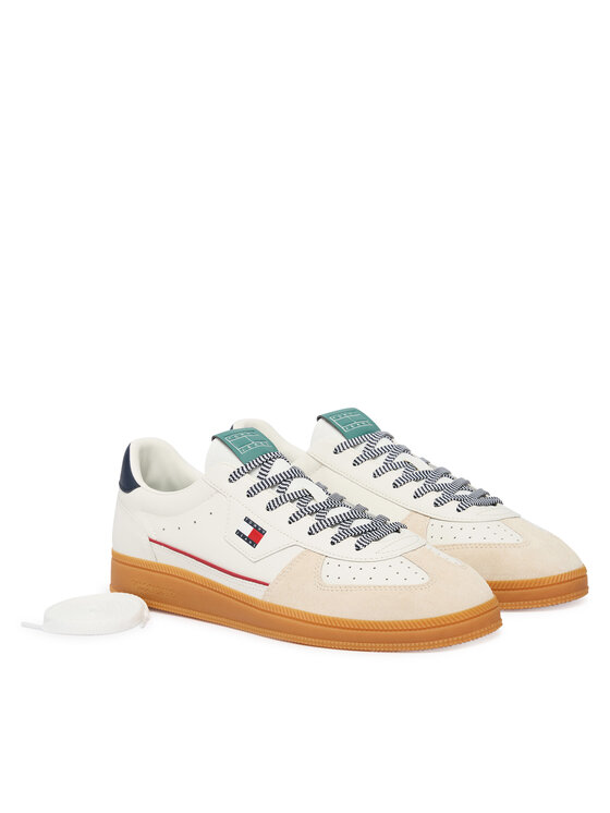 Tommy Jeans Tommy Jeans Sneakers The Greenwich Edge Leather EM0EM01731 Weiß