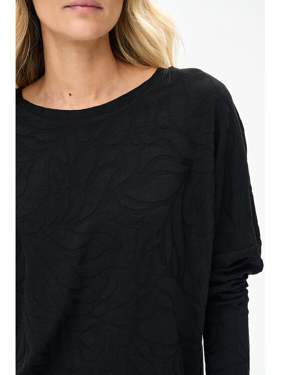 blue shadow blue shadow Bluzka Dazi Czarny Regular Fit