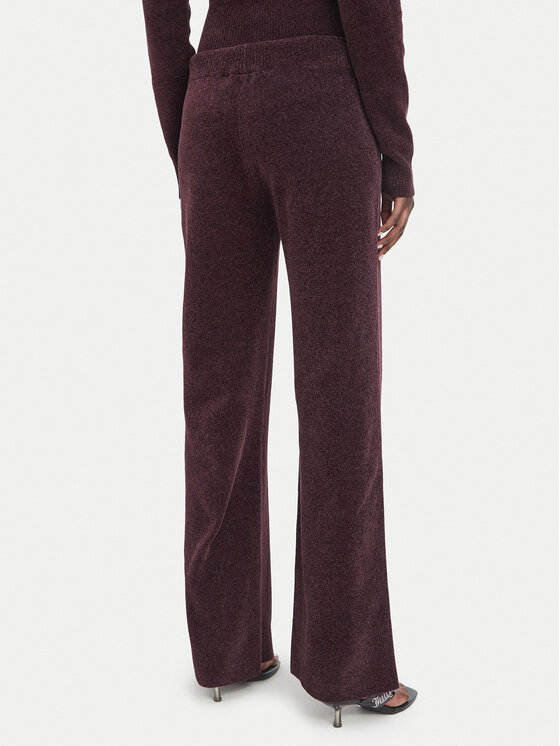 Juicy Couture Juicy Couture Donji dio trenerke JCWEB006 Crna Regular Fit